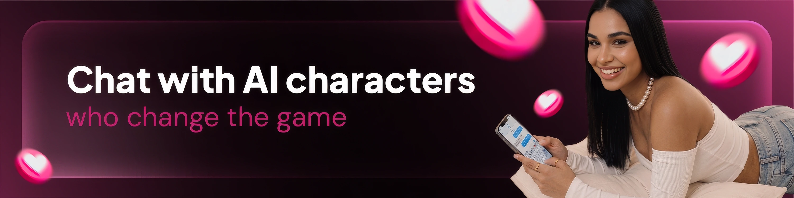 Chat with AI characters who change the game.