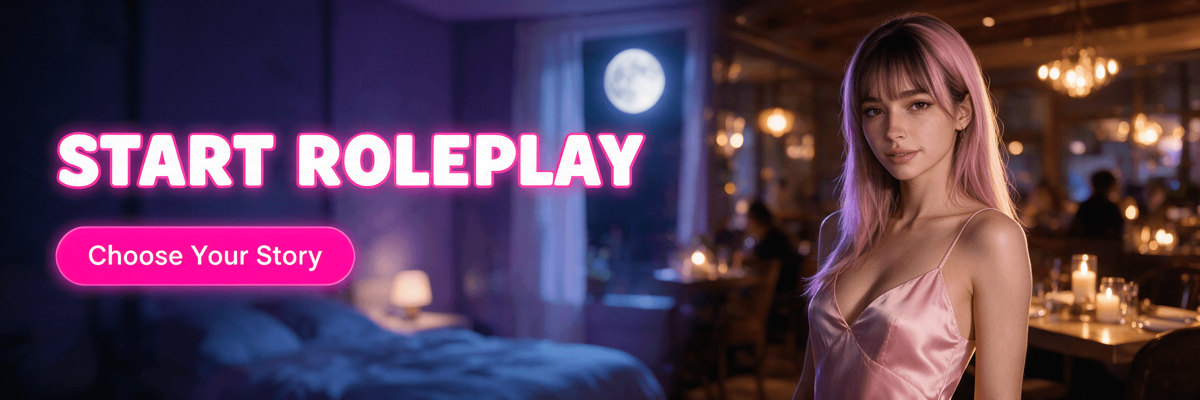 Start a roleplay scenario with your AI character.